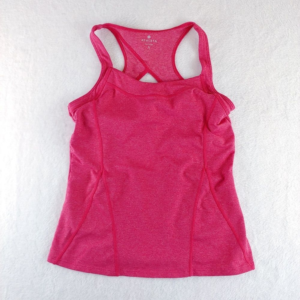 Athleta Keyhole Tank with Built In Bra